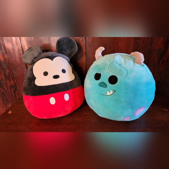 Squishmallows Other - Squishmallow Originals Disney Mickey Mouse & Sully 12" Set